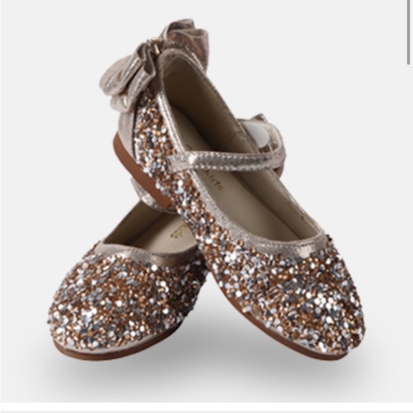 💞 New in Box - Girls Mary Jane Sparkle Ballet Flat - Picture 3 of 4